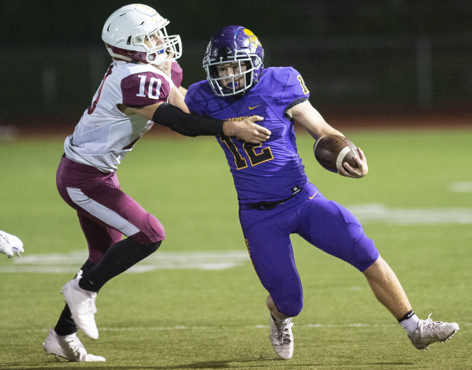 Marshfield Football Vs. Junction City